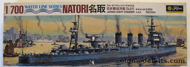 Fujimi 1/700 IJN Natori Light Cruiser, WLC065-250 plastic model kit